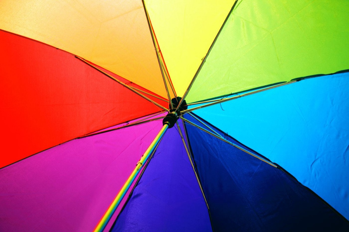 Regenschirm Rainbow