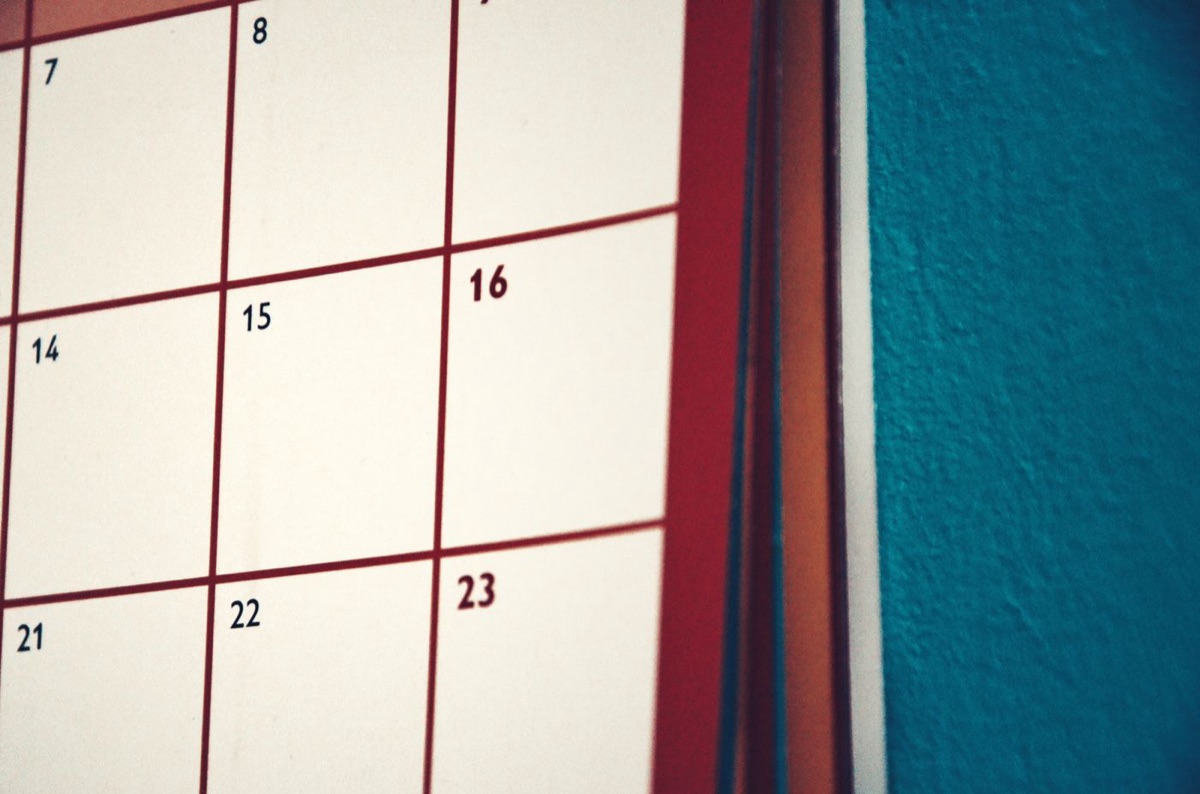Wandkalender 2027